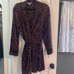Polka Dot Robe